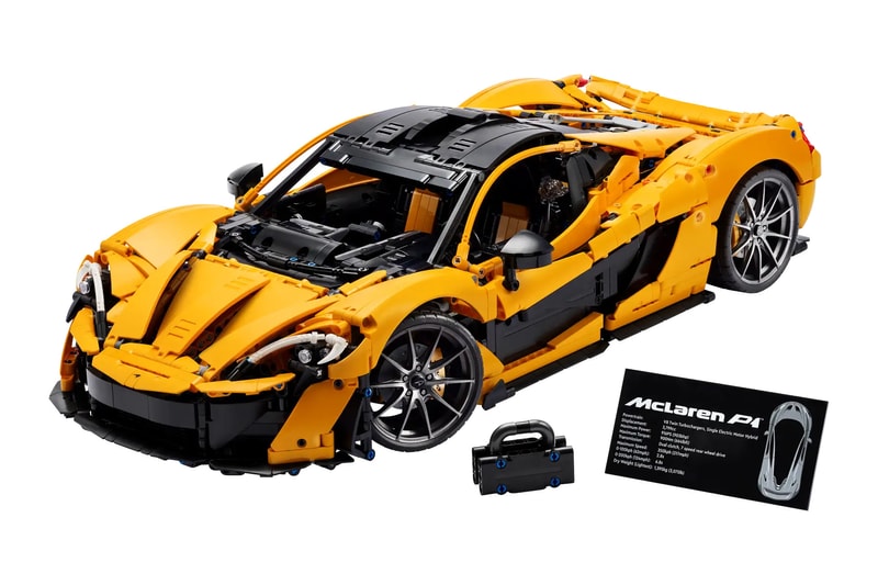 LEGO Technic 推出全新 McLaren P1 賽車積木模型