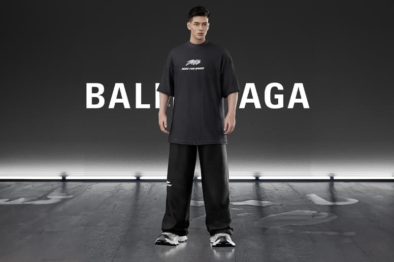 Balenciaga 攜手賽車遊戲《极品飞车：集结》推出全新聯名系列