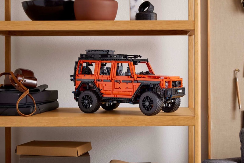 LEGO Technic 推出全新 Mercedes-Benz G-Class 赛车积木模型