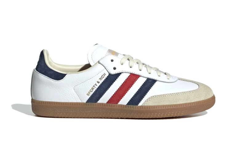 Sporty & Rich x adidas Samba OG「Olympic」全新联名鞋款发布