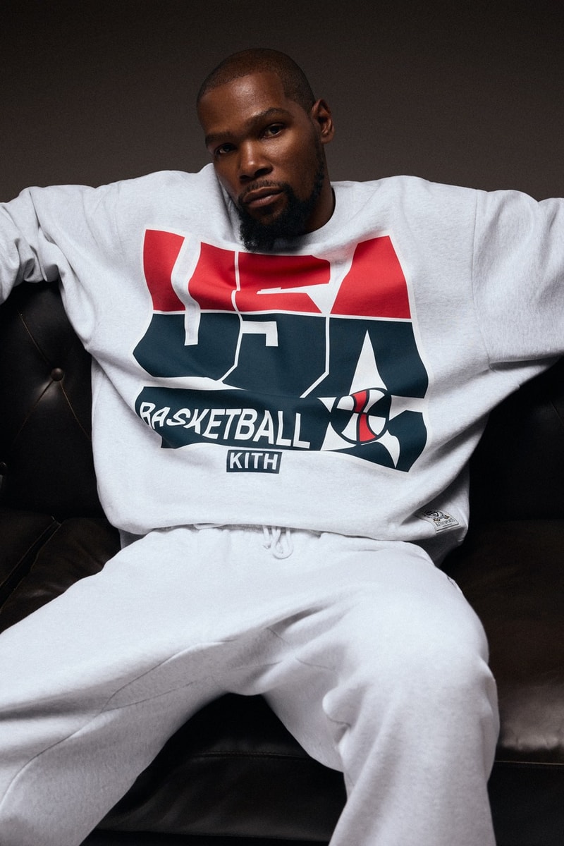 Kevin Durant 演繹 Kith for USA Basketball 全新系列