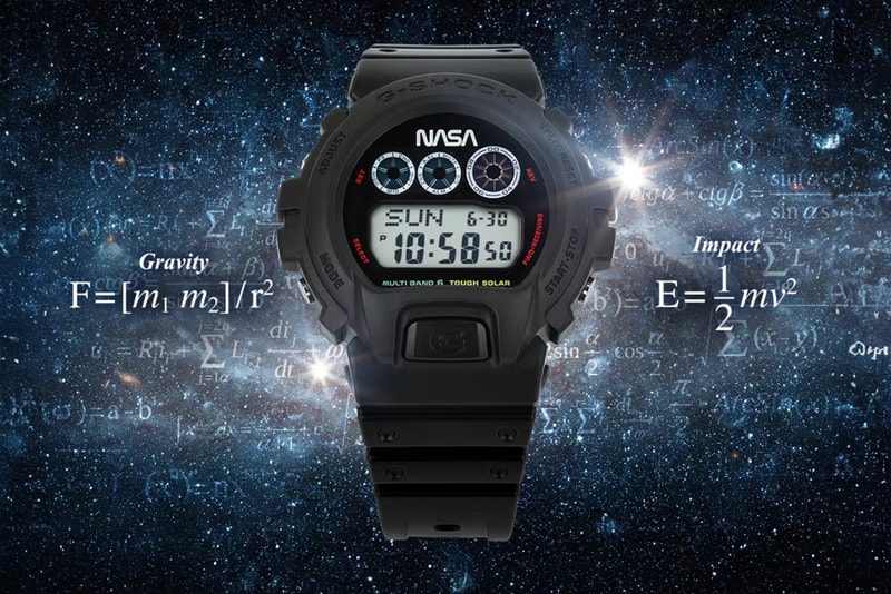 G-SHOCK 携手 NASA 推出全新联名表款