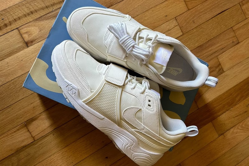 率先近赏 Travis Scott 最新联名 Nike Zoom Field Jaxx「Sail」