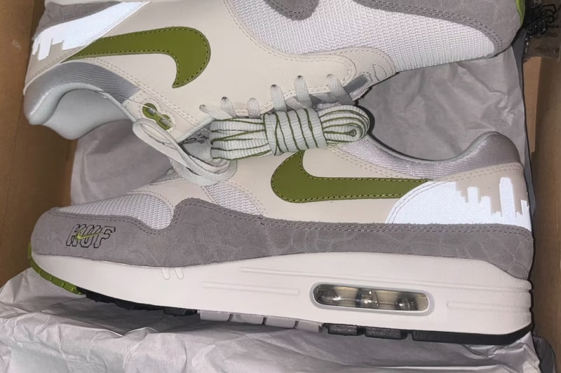 HUF x Nike Air Max 1 亲友限定配色率先曝光 HUF x Nike Air Max 1 亲友限定配色率先曝光