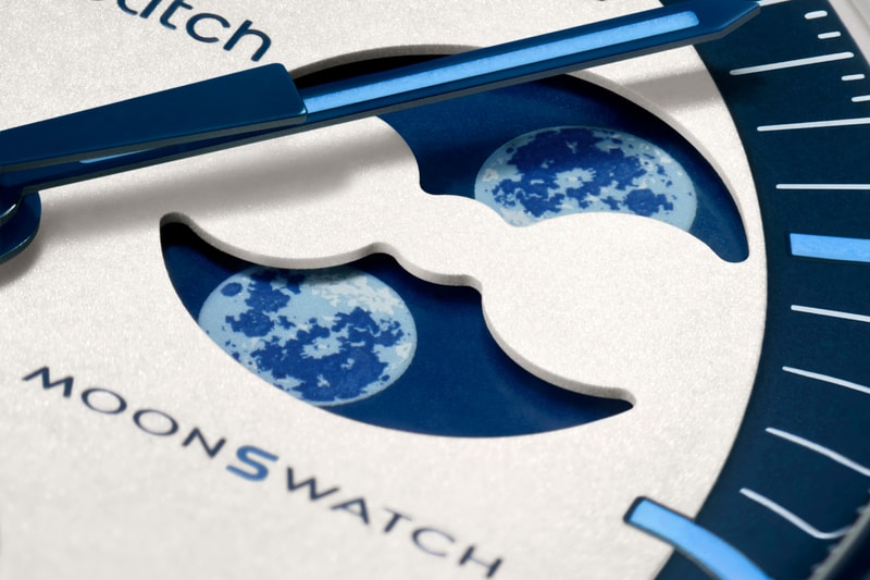 OMEGA x Swatch Bioceramic MoonSwatch 系列新作「MISSION TO THE SUPER BLUE MOONPHASE」登場