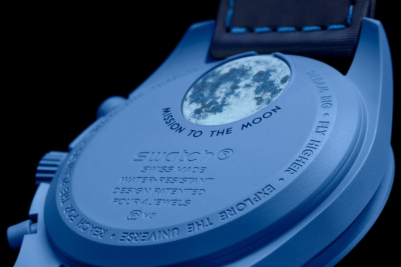 OMEGA x Swatch Bioceramic MoonSwatch 系列新作「MISSION TO THE SUPER BLUE MOONPHASE」登場