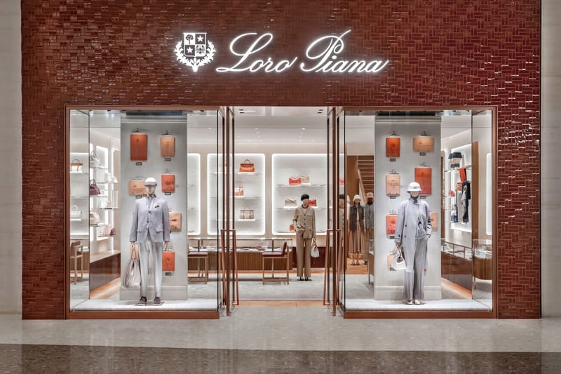 走进 Loro Piana 上海国金中心精品店