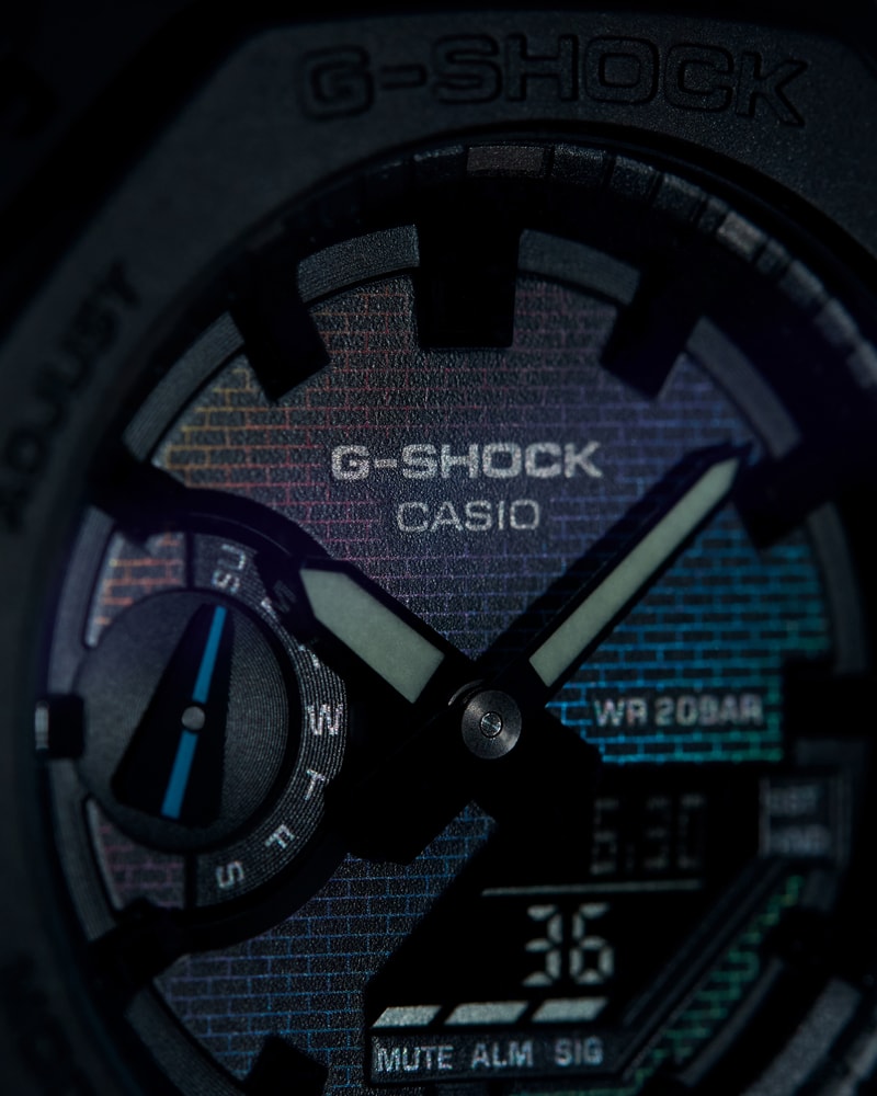 G-SHOCK 推出全新「Rainbow Brick Wall」系列