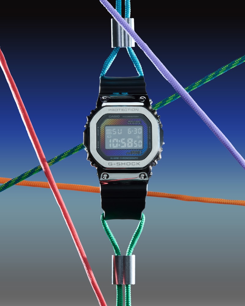 G-SHOCK 推出全新「Rainbow Brick Wall」系列