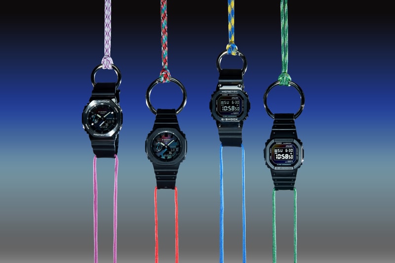 G-SHOCK 推出全新「Rainbow Brick Wall」系列