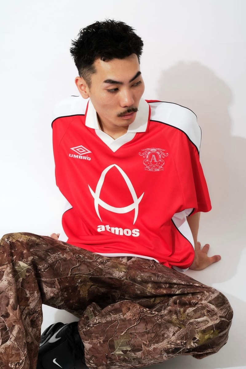 Umbro 再度攜手 atmos 推出全新聯名球衣系列