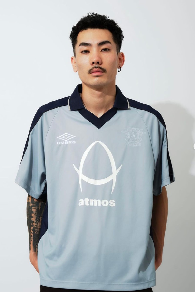 Umbro 再度攜手 atmos 推出全新聯名球衣系列