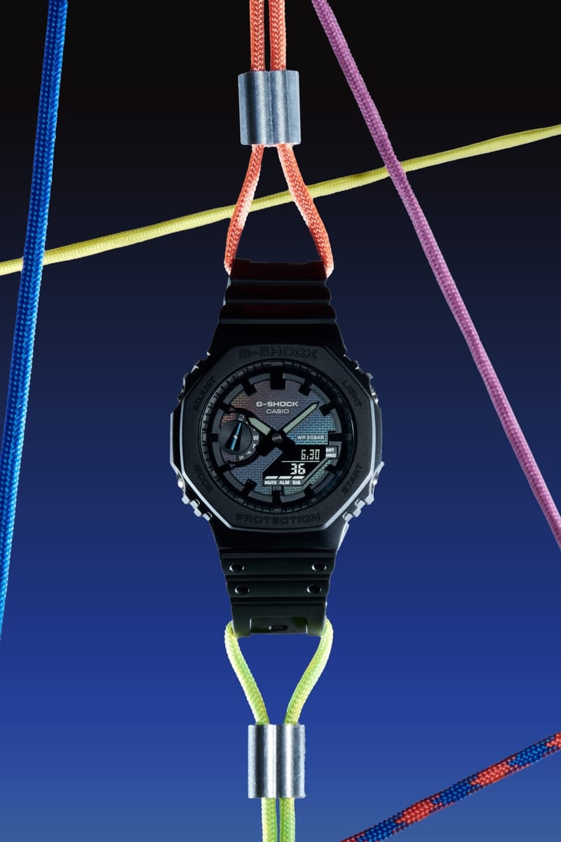 G-SHOCK「Rainbow Brick Wall」系列腕表