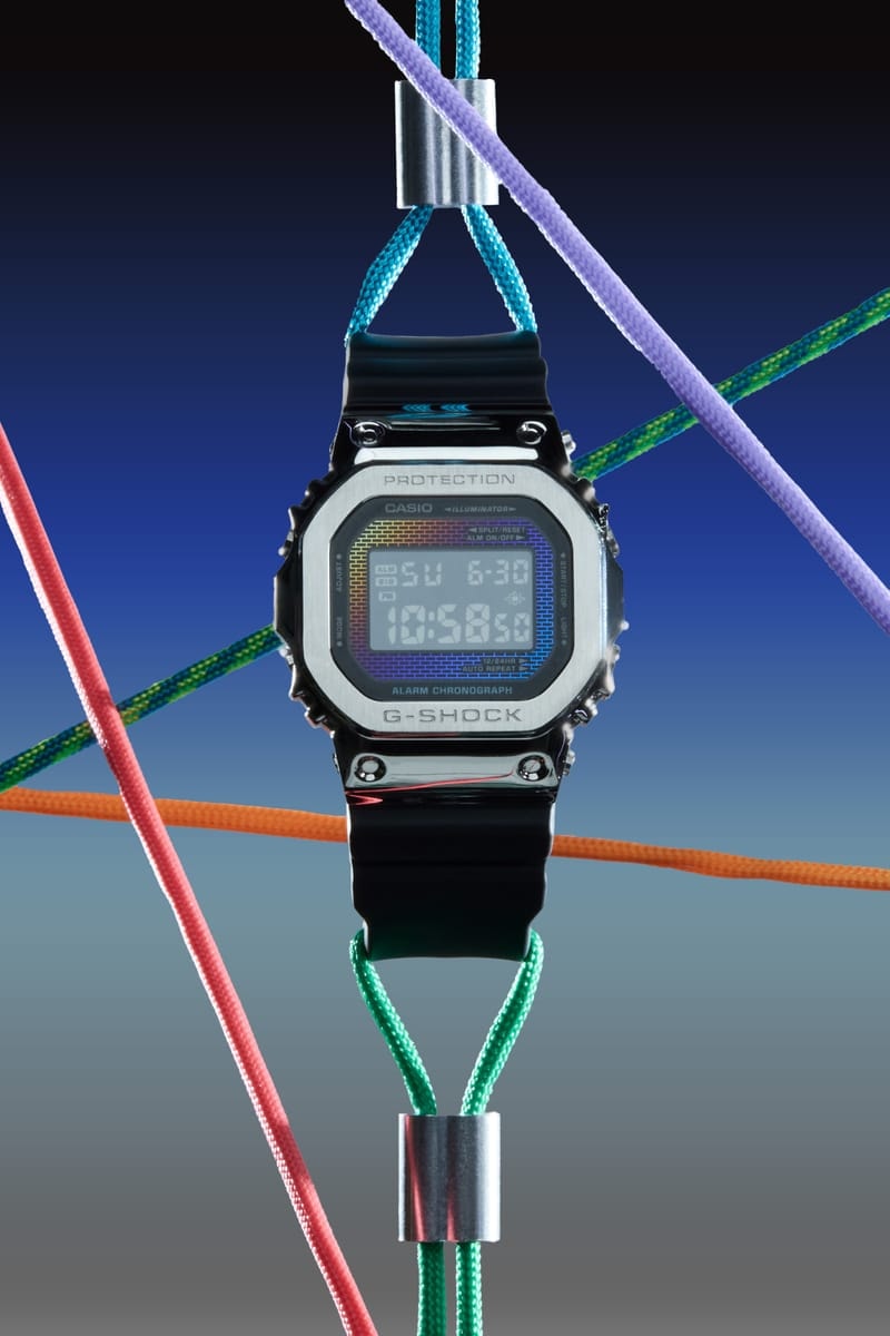 G-SHOCK「Rainbow Brick Wall」系列腕表