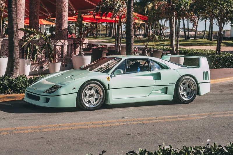 極稀有塗裝 1991 Ferrari F40「Minty Forty」即將展開拍賣