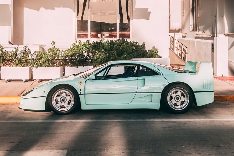 極稀有塗裝 1991 Ferrari F40「Minty Forty」即將展開拍賣