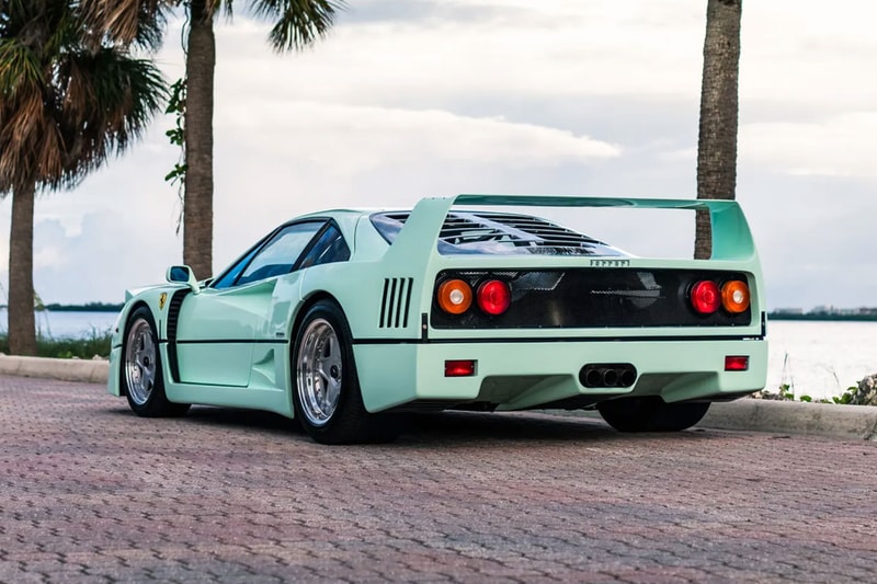 極稀有塗裝 1991 Ferrari F40「Minty Forty」即將展開拍賣