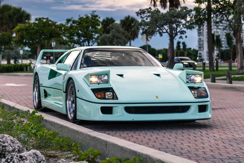 極稀有塗裝 1991 Ferrari F40「Minty Forty」即將展開拍賣