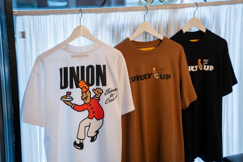 Nigo 主理咖喱店铺 Curry Up 携手 Union 打造全新联名系列 Nigo 主理咖喱店铺 Curry Up 携手 Union 打造全新联名系列