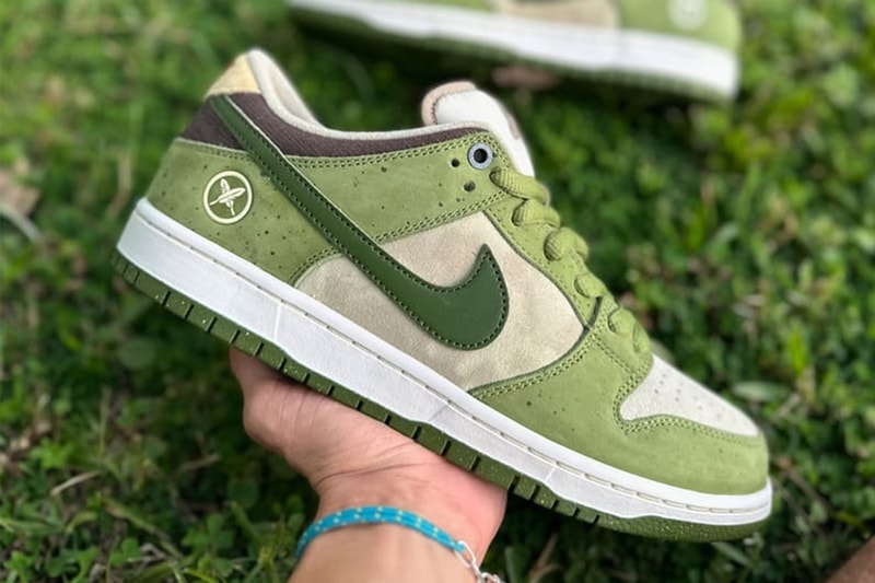 率先近赏堀米雄斗 x Nike SB Dunk Low 全新联名鞋款「Asparagus」