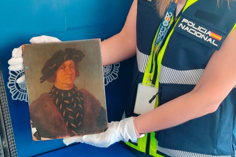 西班牙男子因偽造販售價值 €130 萬歐元达·芬奇畫作被捕