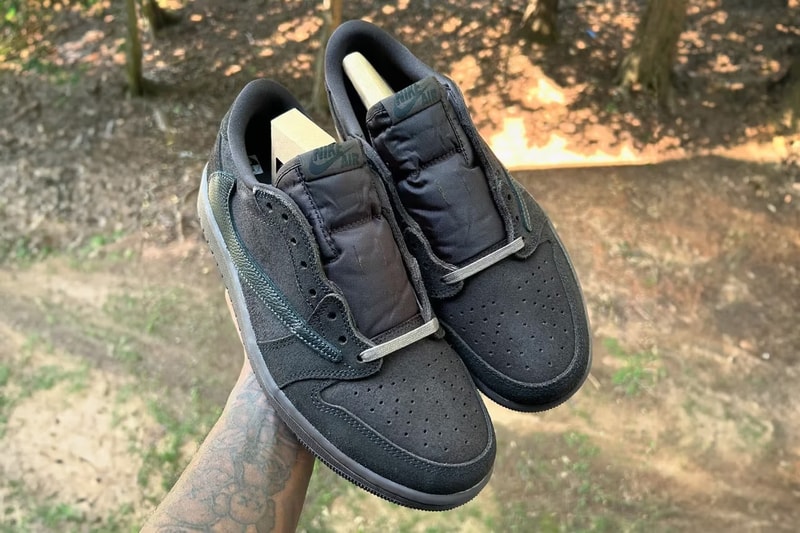 率先上手 Travis Scott x Air Jordan 1 Low OG 最新聯名配色「Dark Mocha」