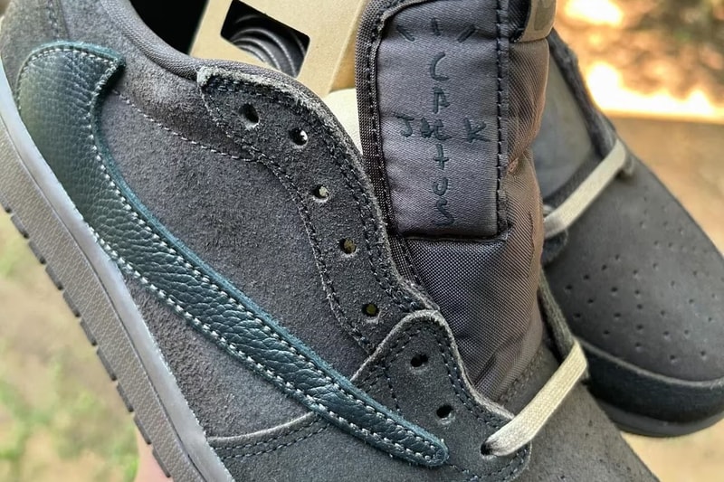 率先上手 Travis Scott x Air Jordan 1 Low OG 最新聯名配色「Dark Mocha」