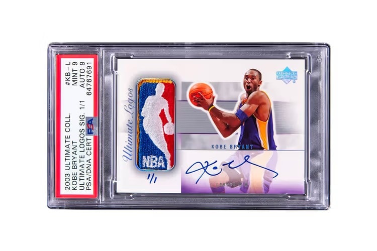 Kobe Bryant 稀有亲笔签名球员卡以近 $160 万美元拍卖 Kobe Bryant 稀有亲笔签名球员卡以近 $160 万美元拍卖