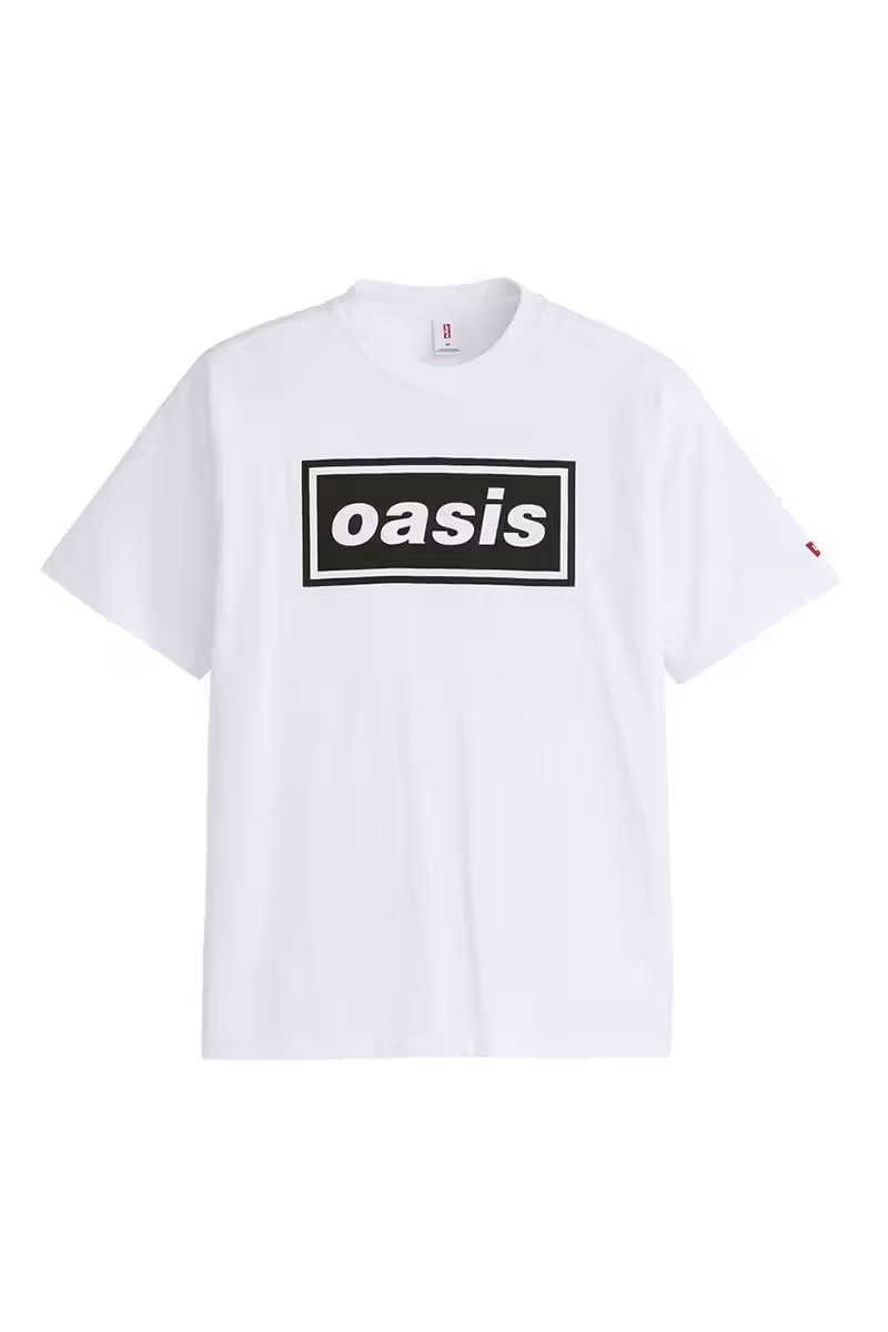 Levi's 宣布攜手 Oasis 打造「Band Tee Collection」首波聯名系列