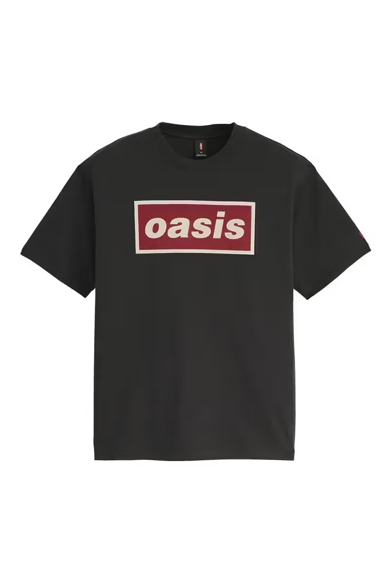 Levi's 宣布攜手 Oasis 打造「Band Tee Collection」首波聯名系列