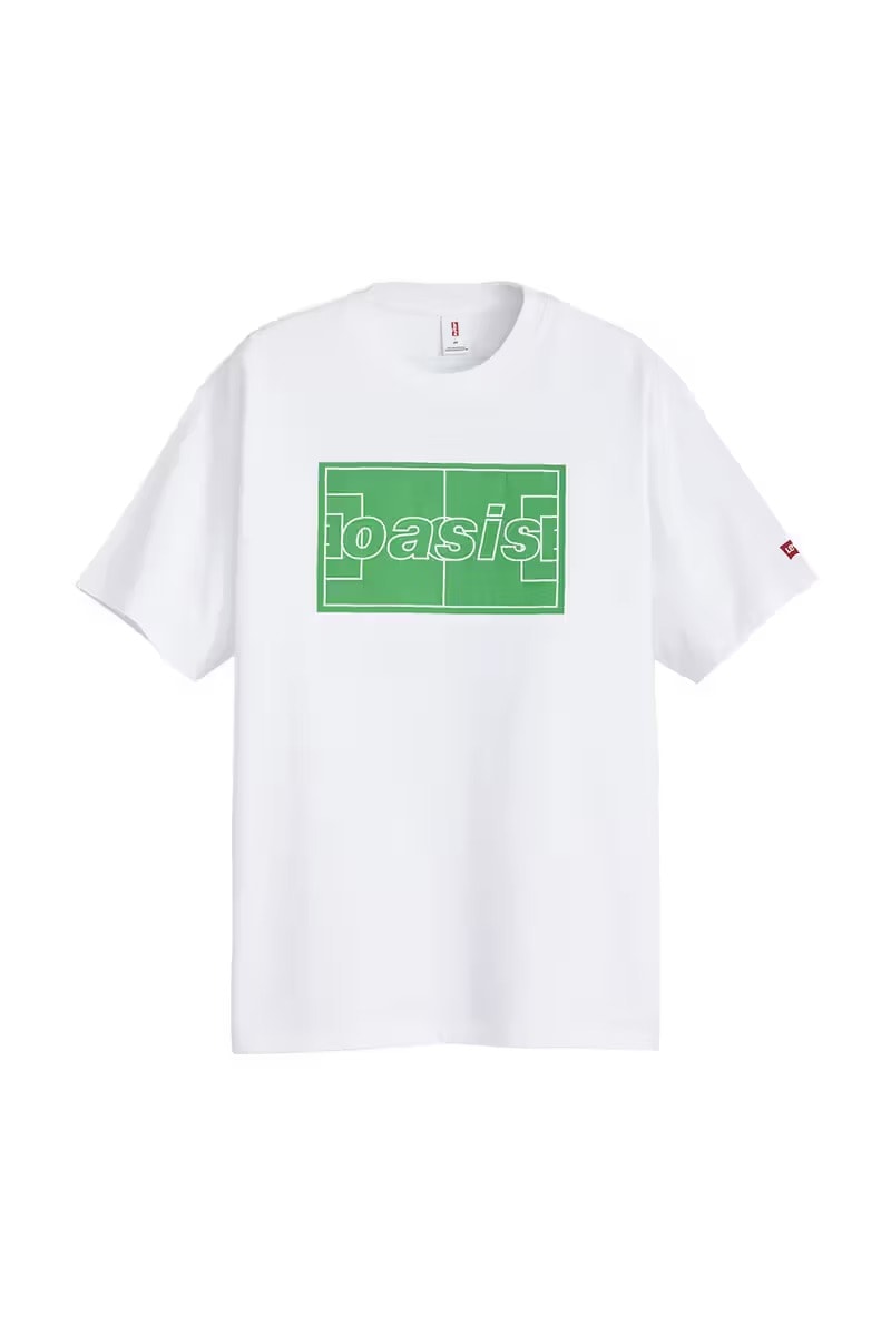 Levi's 宣布攜手 Oasis 打造「Band Tee Collection」首波聯名系列