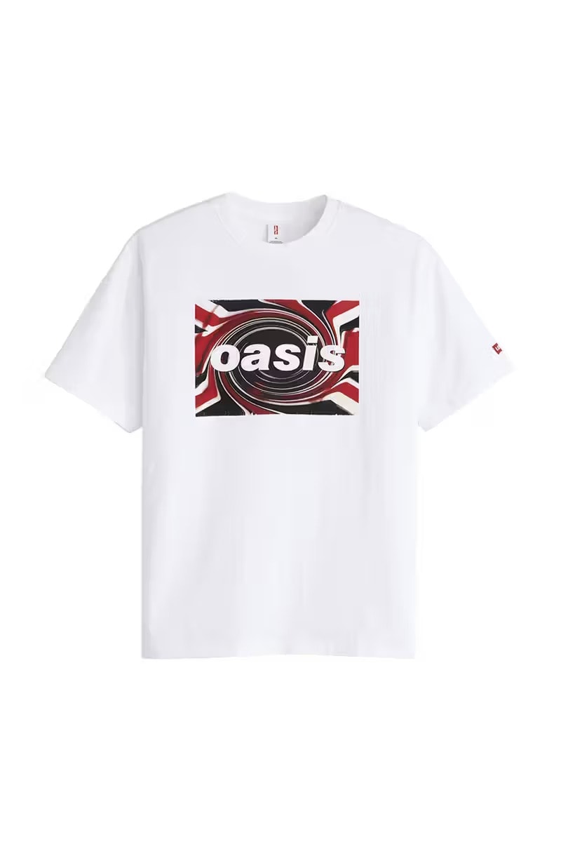 Levi's 宣布攜手 Oasis 打造「Band Tee Collection」首波聯名系列