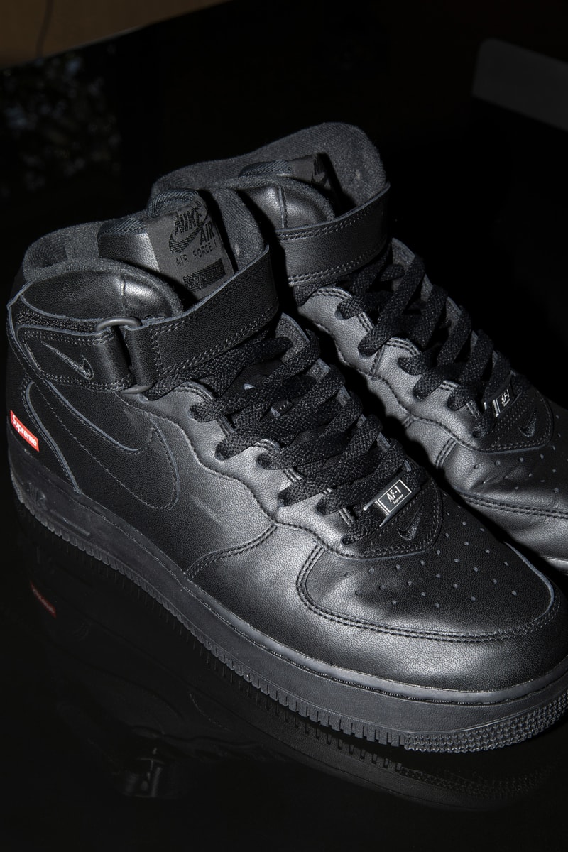 Supreme x Nike Air Force 1 Mid 登场