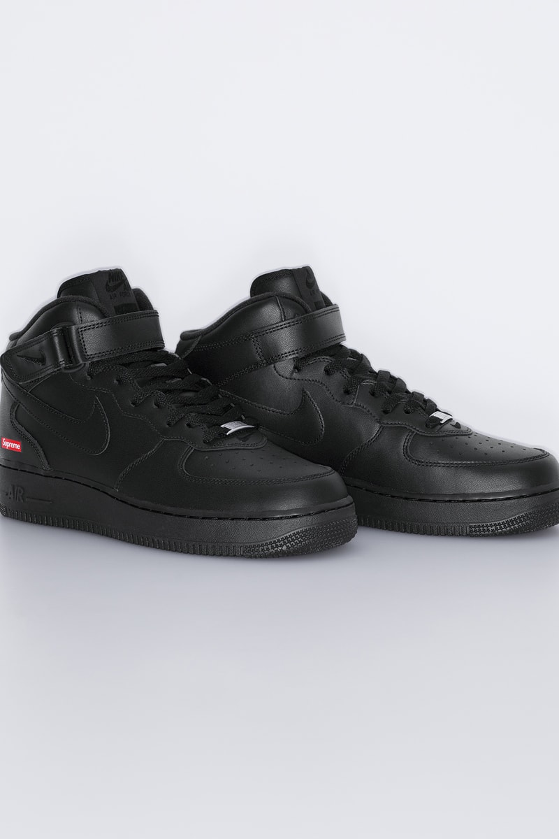 Supreme x Nike Air Force 1 Mid 登场