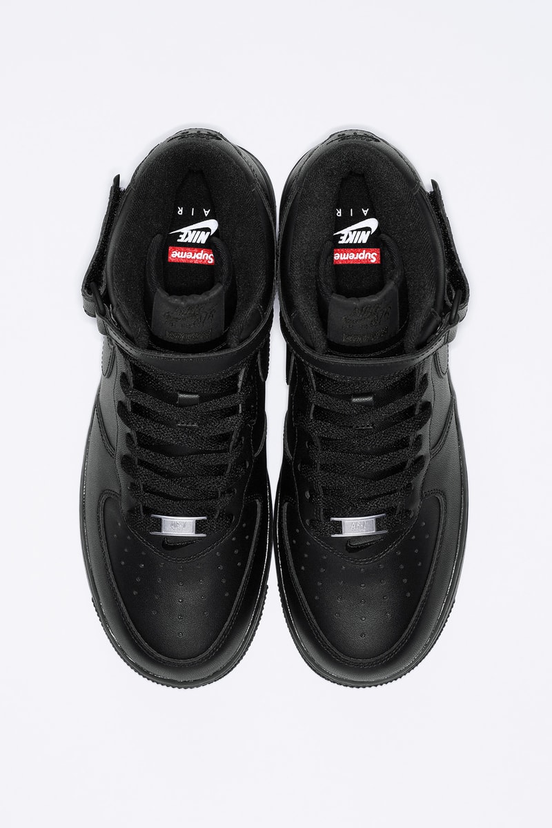 Supreme x Nike Air Force 1 Mid 登场