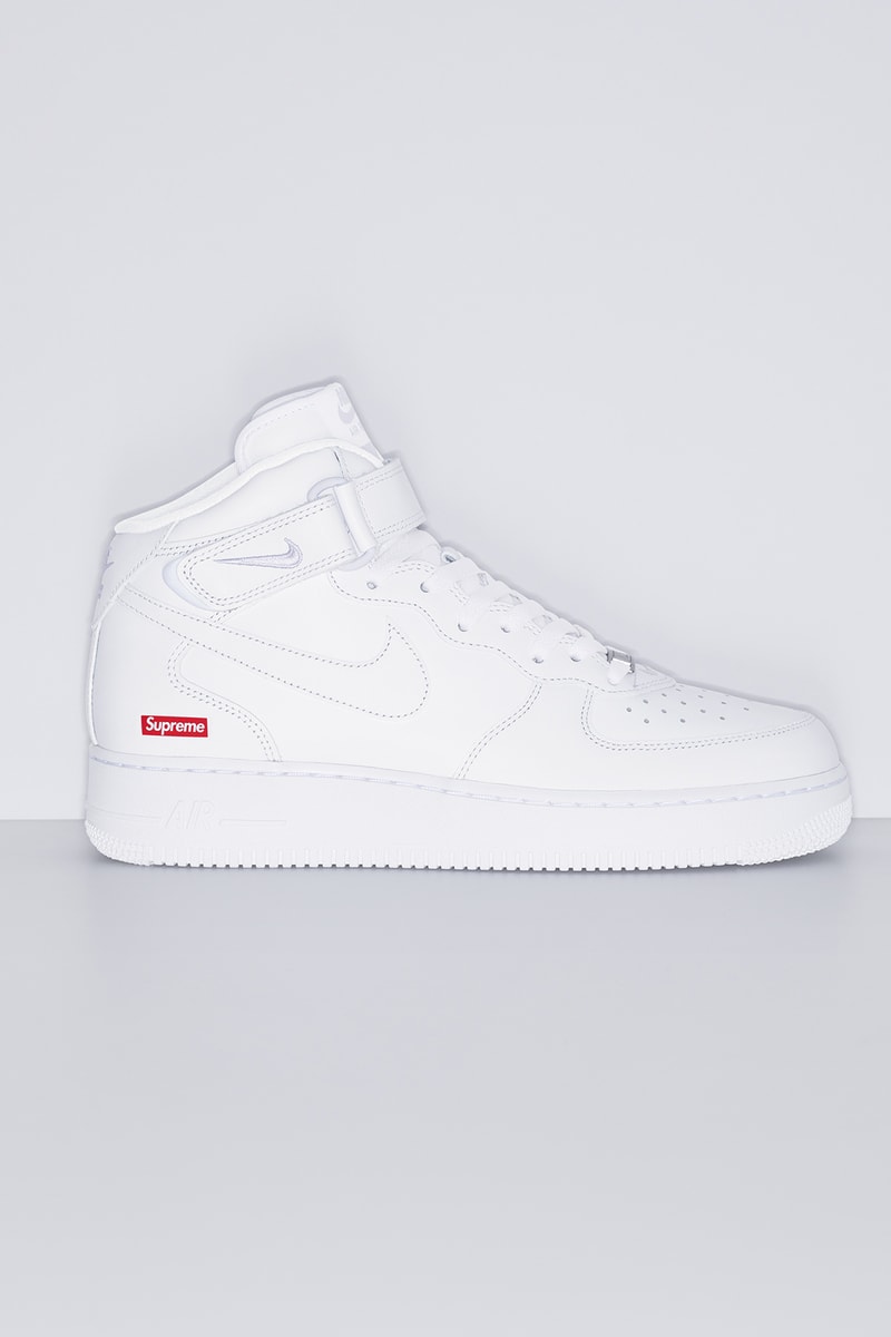 Supreme x Nike Air Force 1 Mid 登场