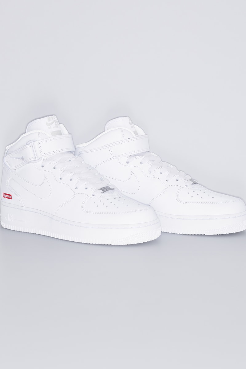 Supreme x Nike Air Force 1 Mid 登场