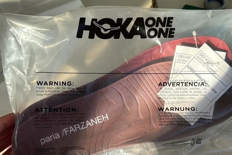 Paria Farzaneh x HOKA 全新联名率先曝光