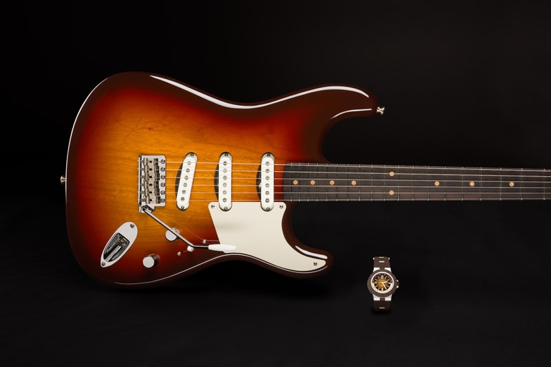 Fender 携手 Bvlgari 推出限量腕表及 Custom Shop Stratocaster 电吉他