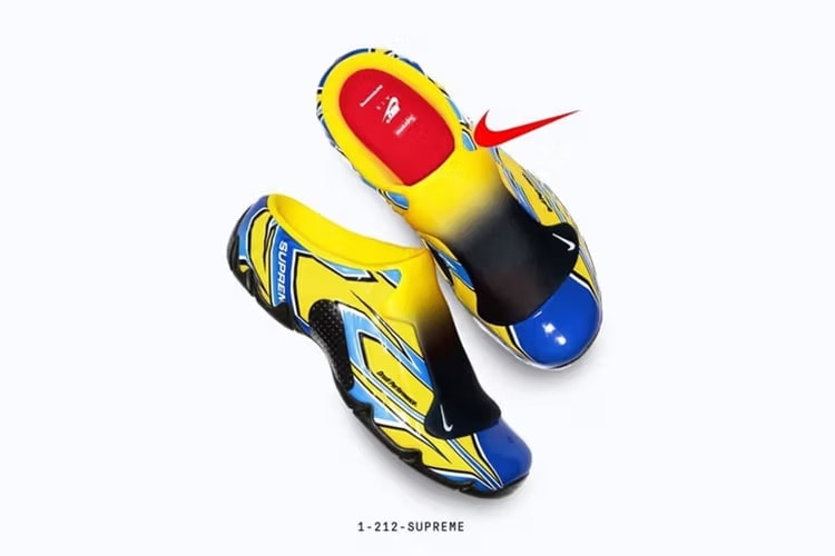 Supreme x Nike Clogposite 全新联名鞋款率先亮相