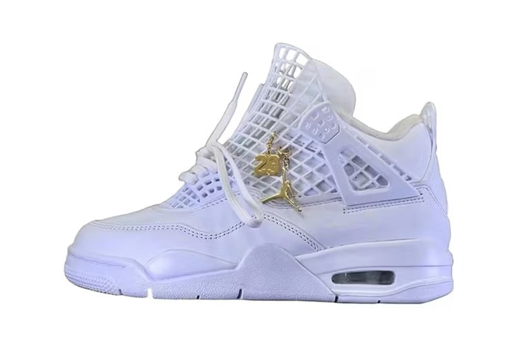 Air Jordan 4 NET 全新配色「White」率先曝光 Air Jordan 4 NET 全新配色「White」率先曝光