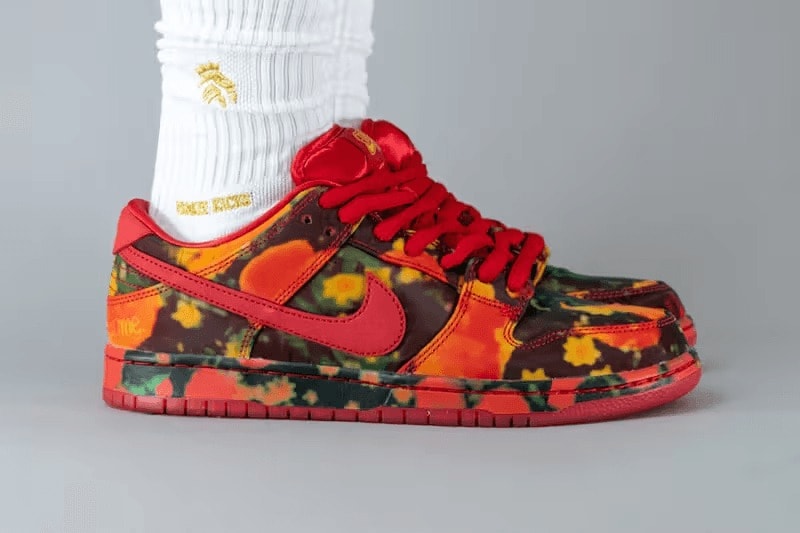 率先上脚经典童话《Wizard of Oz 绿野仙踪》x Nike SB Dunk Low 最新联名鞋款