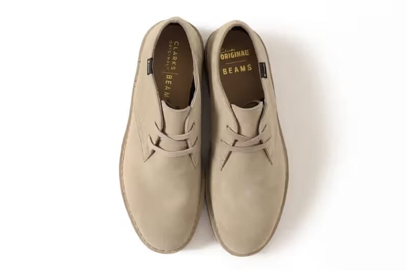 Clarks Originals 攜手 BEAMS 打造全新聯名鞋款