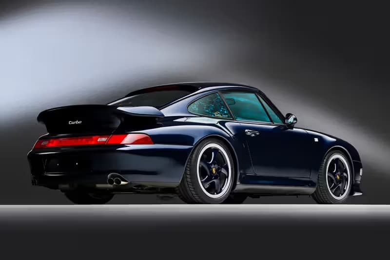 極稀有 1998 Porsche 911 Turbo Coupé「The Last Waltz」即將展開拍賣