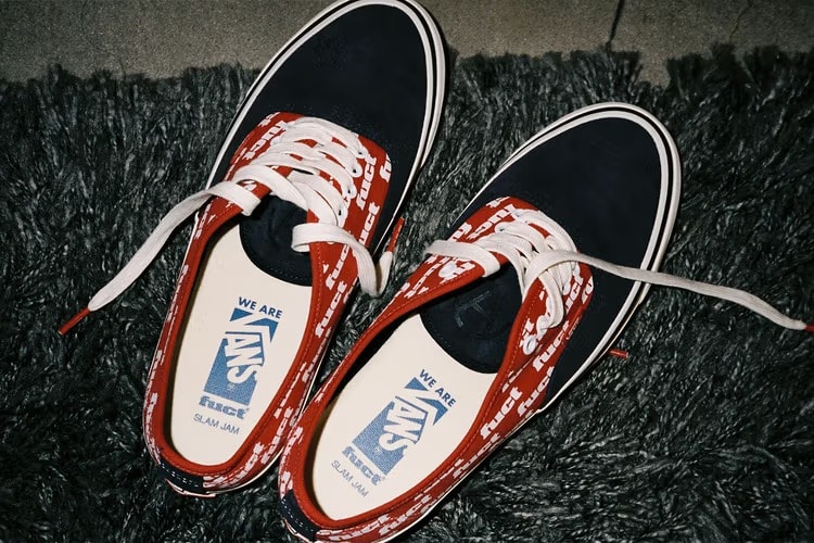 Vans x FUCT x Slam Jam 最新三方联名系列发布