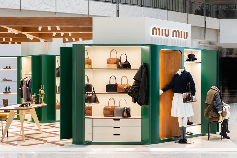 走进 Miu Miu 全新上海「Miu Balmoral」限时店