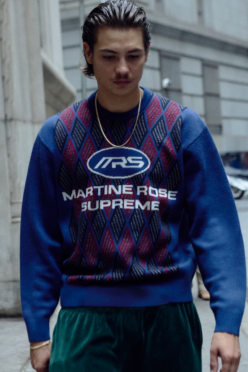 Supreme x Martine Rose 2024 秋冬联名系列正式登场