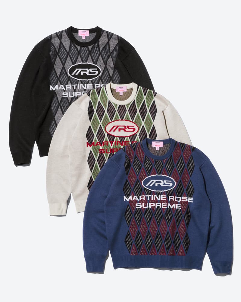 Supreme x Martine Rose 2024 秋冬联名系列正式登场