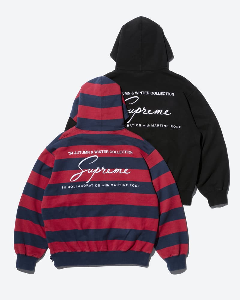 Supreme x Martine Rose 2024 秋冬联名系列正式登场