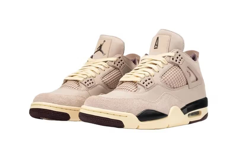 A Ma Maniére x Air Jordan 4 全新聯名鞋款「Fossil Stone」登場